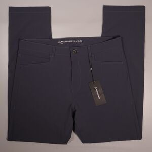 NWT Western Rise Evolution Pant Slim Fit Gray Lightweight Stretch Men's 35x32